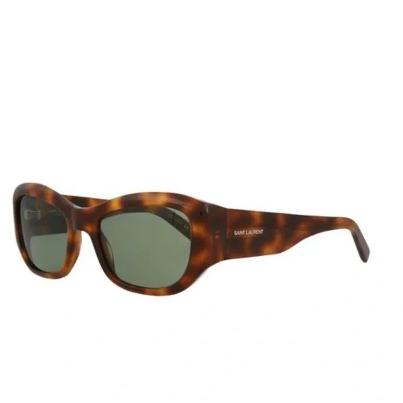 BRAND NEW! Saint Laurent cat-eye sunglasses 
Saddle nose bridge 
Made in Italy Saint Laurent Sleek Acetate Cat-Eye Sunglasses | Neiman Marcus main image 2